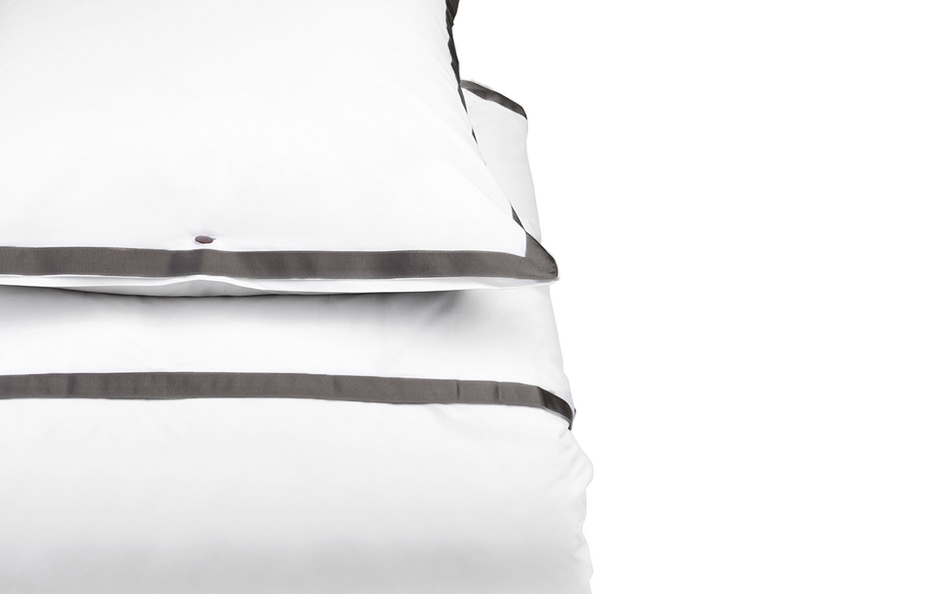 Mrs.Me duvetcover Contour White graphite
